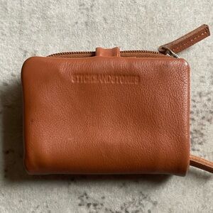 Brown Leather Sticksandstone wallet